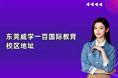 东莞威学一百国际教育校区地址 