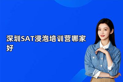 深圳SAT浸泡培训营哪家好 