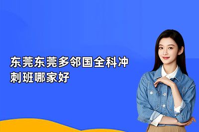 东莞东莞多邻国全科冲刺班哪家好 