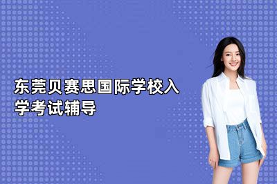 东莞贝赛思国际学校入学考试辅导 